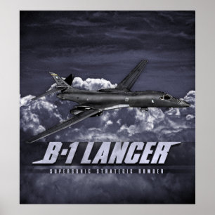 Affiche Lancer B-1