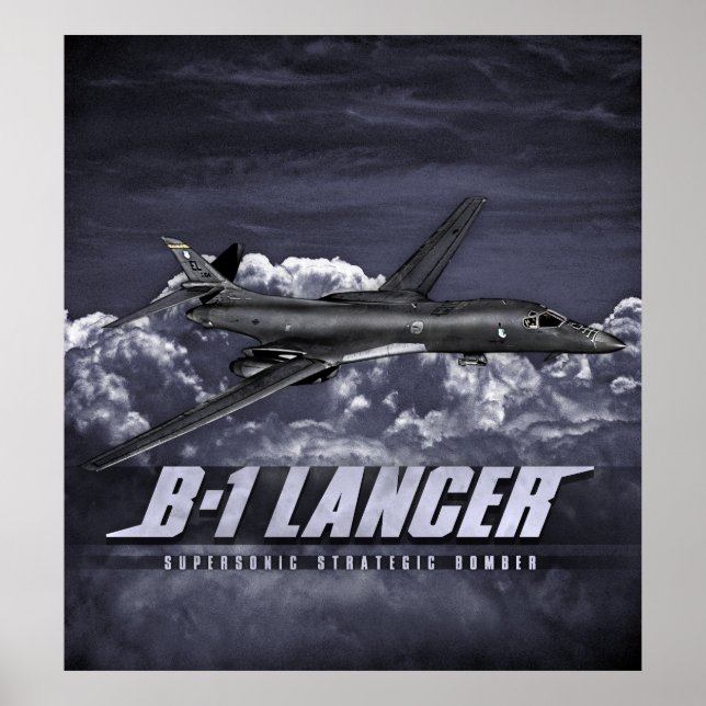 Affiche Lancer B-1 (Devant)