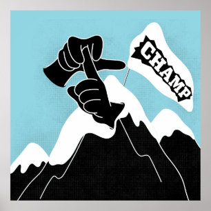 Affiche Lancer l'oreiller