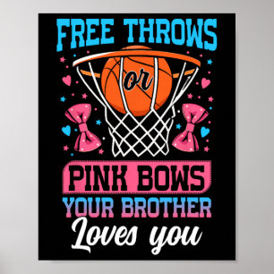 Affiche Lancers francs ou nœuds roses Votre frère vous aim