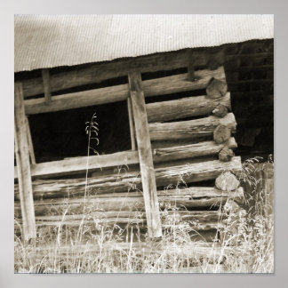 Affiche L'ancien Cabine de journal