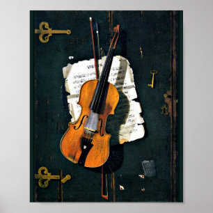 Affiche L'Ancien Violon - John Peto