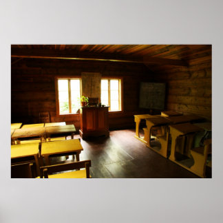 Affiche L'ancienne école