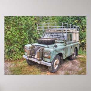 Affiche Land Rover Series III 109