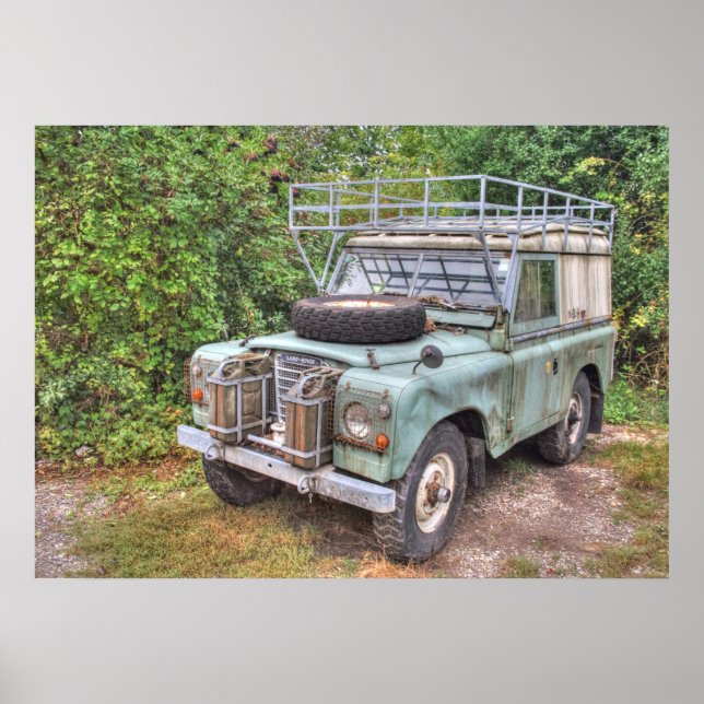 Affiche Land Rover Series III 109 (Devant)