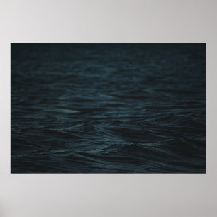 Affiche Landscape photography of body of water