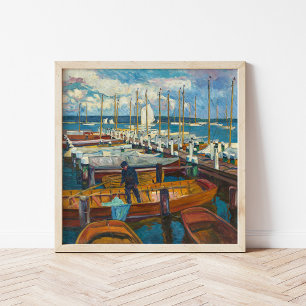 Affiche Landungssteg am Wannsee   Philipp Franck