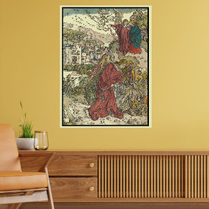 Affiche L'Ange avec la clé par Albrecht Dürer