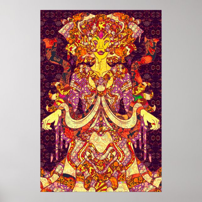 Affiche L'ange de l'or (Devant)