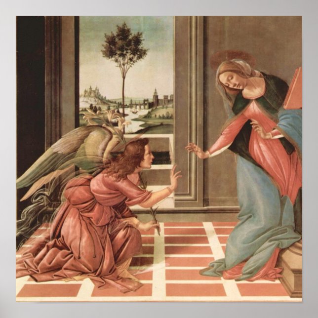 Affiche L'ange Gabriel et Marie (Devant)
