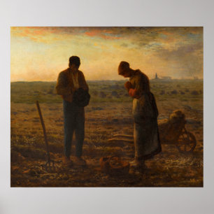 Affiche L'Angelus de Jean-François Millet