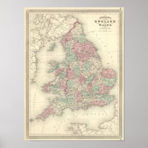 Affiche L'Angleterre et le Pays de Galles 5