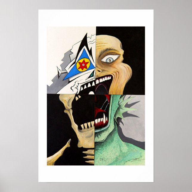 Affiche L'angoisse en moi (Devant)