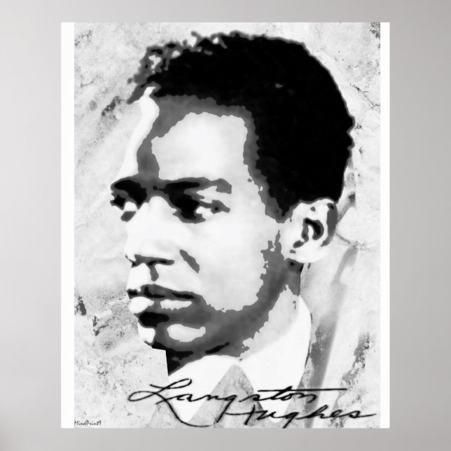 Affiche Langston Hughes (Devant)