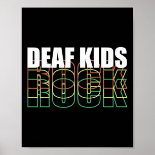 Affiche Langue des signes pour enfants