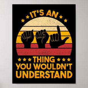 Affiche Langue des signes Sensibilisation des personnes so