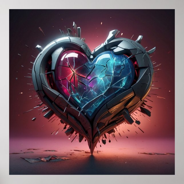 Affiche Langue non parlée du coeur (Devant)