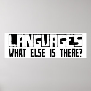 Affiche Langues quoi encore est là ?