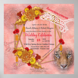 Affiche L'année du tigre