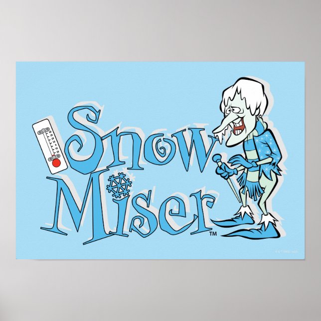Affiche L'ANNÉE SANS SANTA CLAUS™ | Snow Miser (Devant)