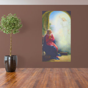 Affiche L'Annonciation de la chapelle 1890