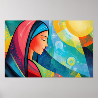Affiche L'Annonciation de l'affiche de la Sainte Vierge Ma