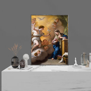 Affiche L'Annonciation, Paolo de Matteis