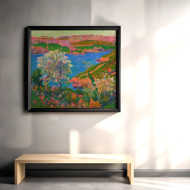 Affiche L'Anse du Goulineau, Henry Moret (Créateur téléchargé)