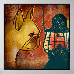 Affiche Lanterne française