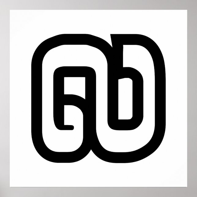 Affiche Lao / Laos Numéro Neuf / 9 / ໙ (Kao/Gao) Laotien (Devant)