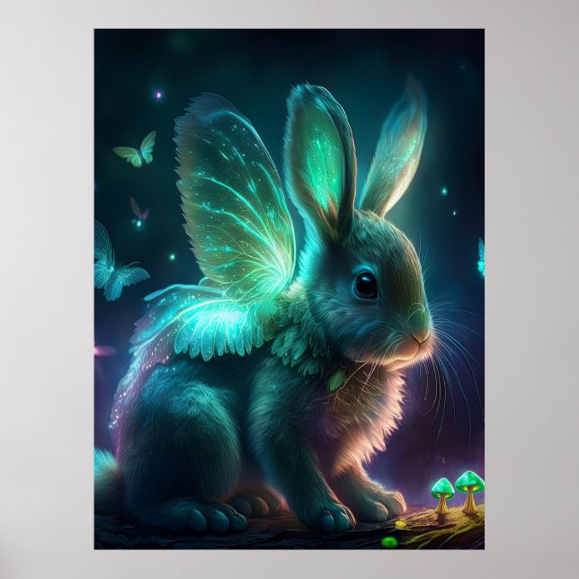 Affiche Lapin Alien (Devant)