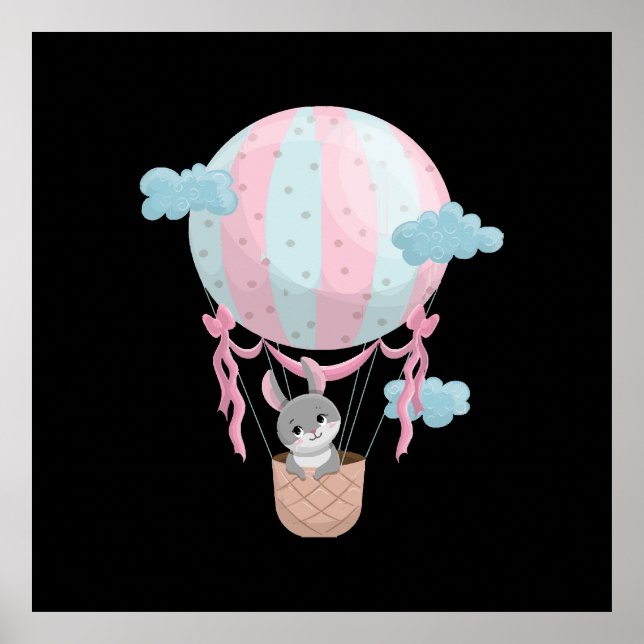 Affiche Lapin bébé (Devant)