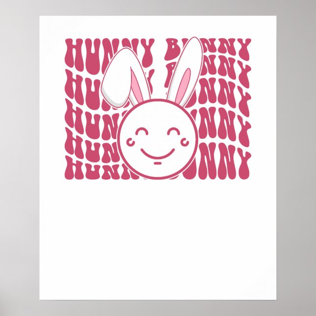 Affiche lapin chéri, rétro, vintage (Devant)
