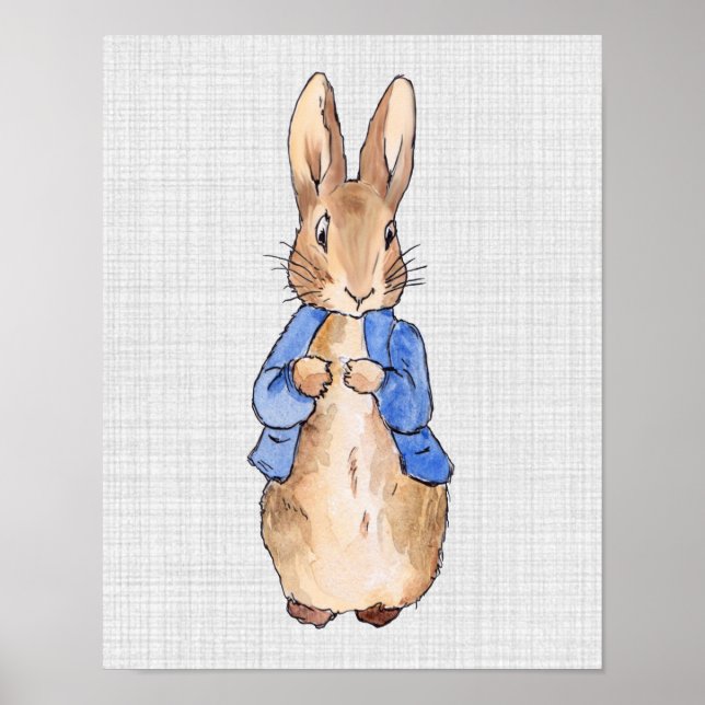 Affiche Lapin classique (Devant)