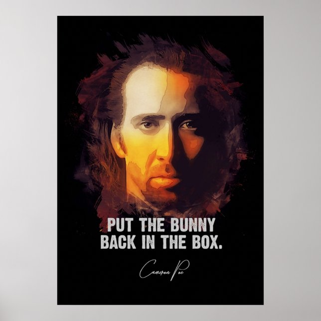 Affiche Lapin Dans La Boîte Cameron Poe CON AIR (Devant)