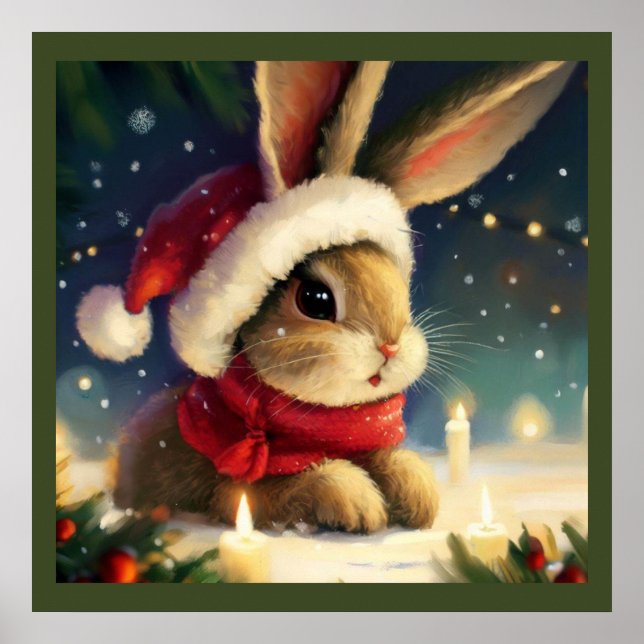 Affiche Lapin de Noël 4 (Devant)