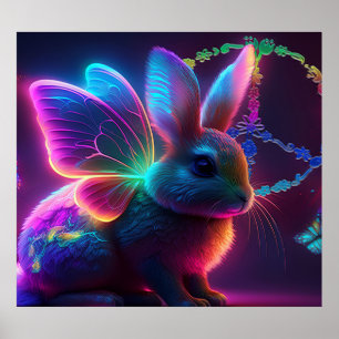 Affiche Lapin de paix