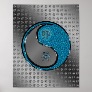 Affiche Lapin d'eau