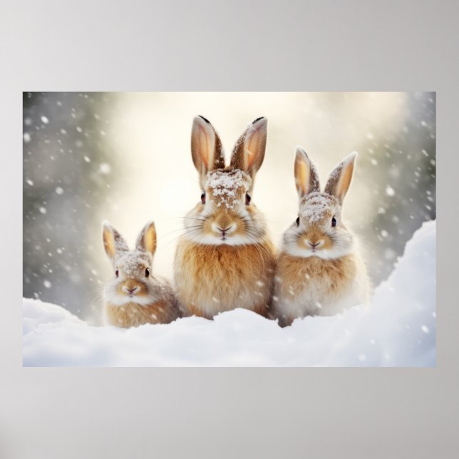 Affiche Lapin Lapin Famille Animal errant (Devant)