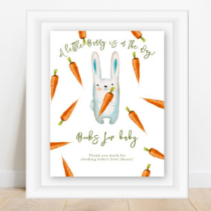 Affiche Lapin - Livres pour bébé
