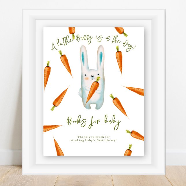 Affiche Lapin - Livres pour bébé (Créateur téléchargé)