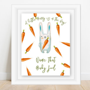 Affiche Lapin - Nom de cette nourriture pour bébé