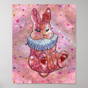 Affiche Lapin nommé Coccinelle