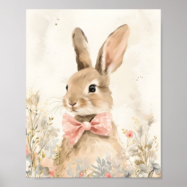 Affiche Lapin & Ruban 🎀 (Devant)