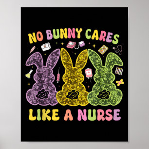 Affiche Lapin Se Soucis Comme Une Infirmière Drôle De Lapi