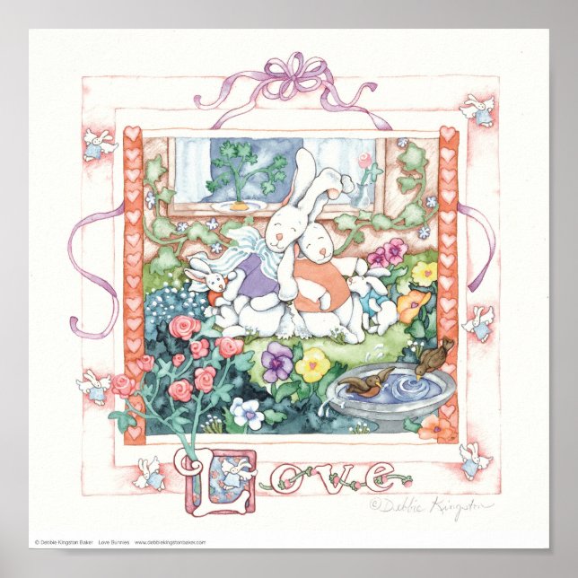 Affiche Lapins d'amour (Devant)