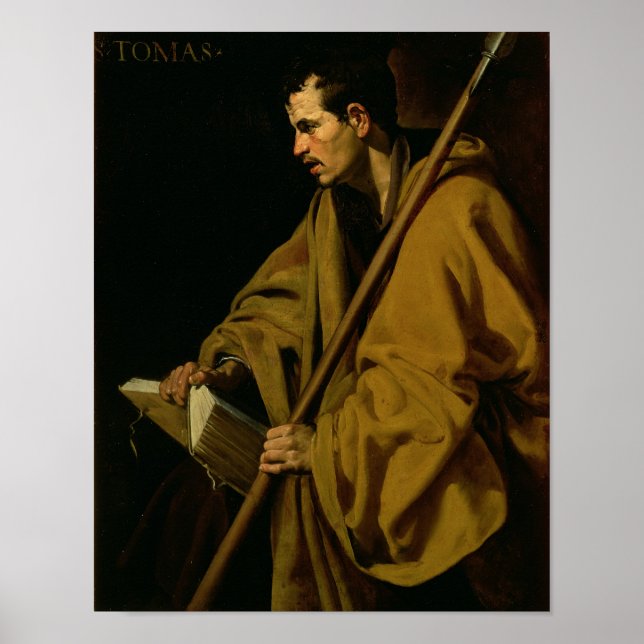 Affiche L'Apôtre Saint Thomas, c.1619-20 (Devant)