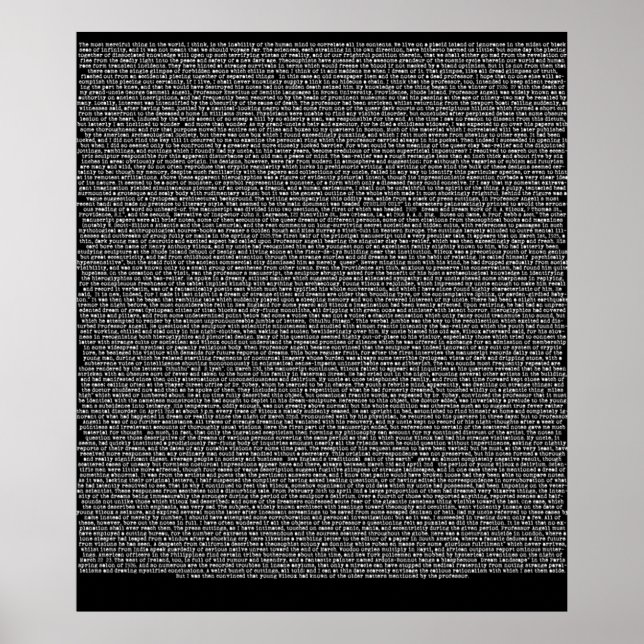 Affiche L'appel de Cthulhu Chapitre un par H P Lovecraft (Devant)