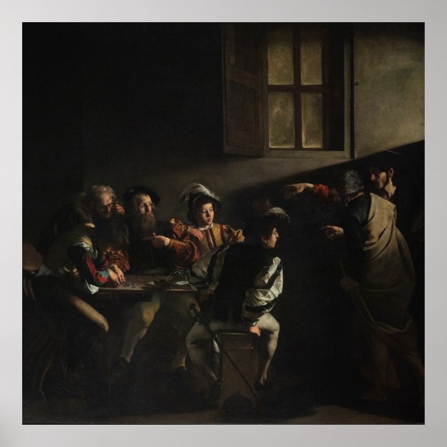 Affiche L'appel de saint Matthieu (Devant)