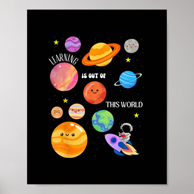 Affiche L'Apprentissage Est Sorti De Ce Monde De La Scienc (Devant)